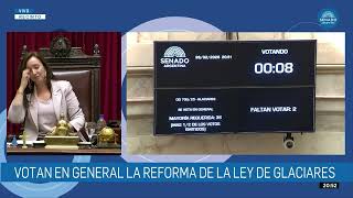 Juan Carlos Quiroga Moyano sobre el debate de la Ley de Glaciares