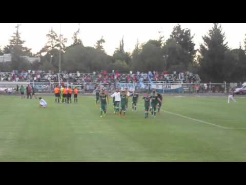 Celebración gol Jaime Soto, magallanes 2-3 Temuco