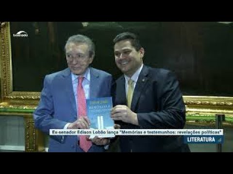 Edison Lobão lança obra com relatos da vida política brasileira