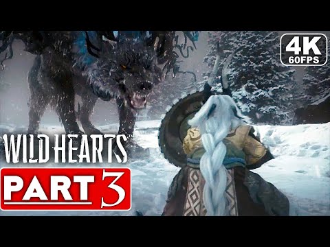 WILD HEARTS Gameplay Walkthrough Part 3 [4K 60FPS PC] - No Commentary (FULL GAME)