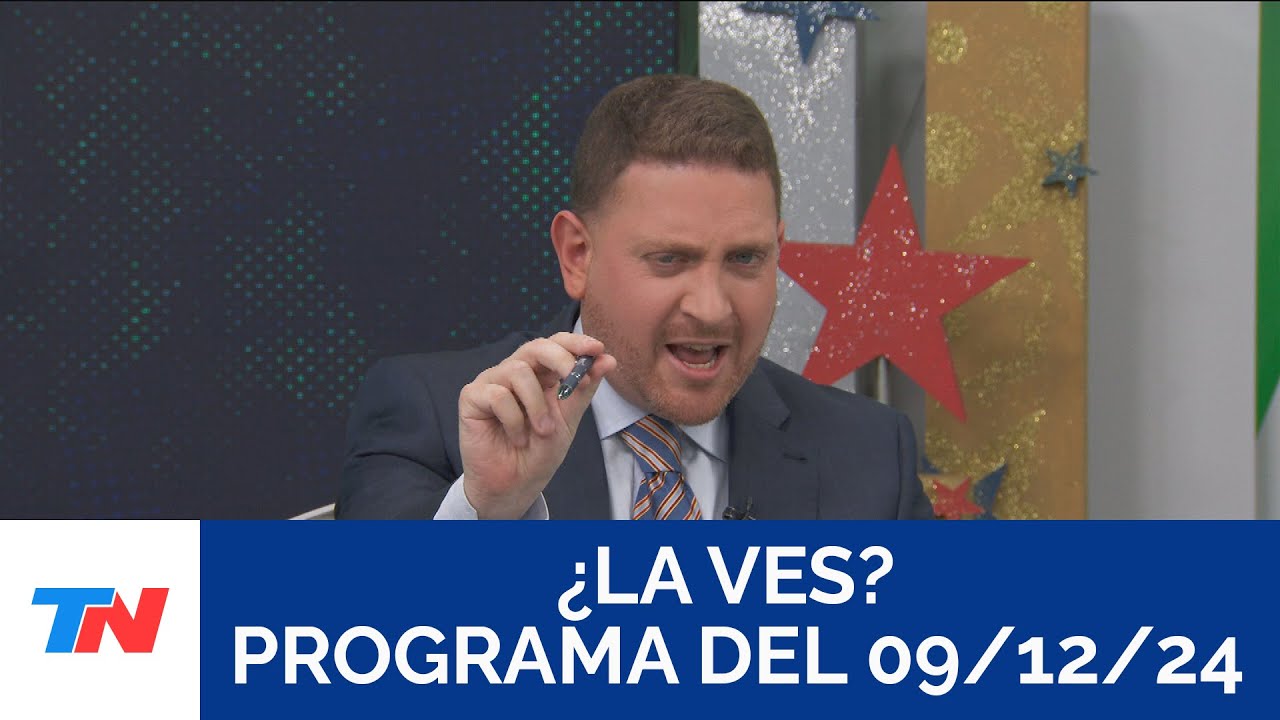 ¿LA VES? (Programa completo del 09/12/2024)