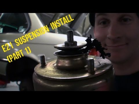 BMW E21 Suspension Install (Part 1) - #ProjectE21