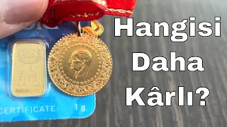 💰 Yatırım İçin Çeyrek Altın mı Gram Altın mı Alınmalı? Hangisi Daha Ka