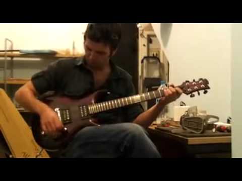 Erdem Birgul plays Nova Custom Guitars F-1