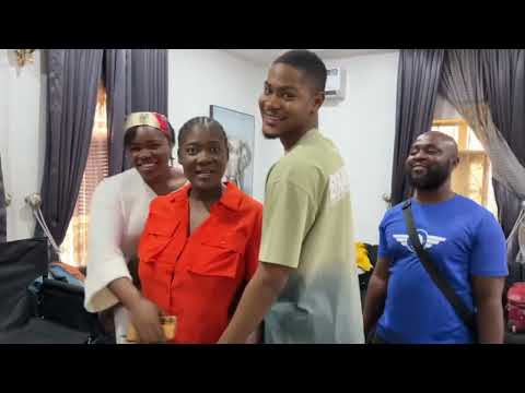 CJ VISIT TO MERCY JOHNSON ON HER SET!