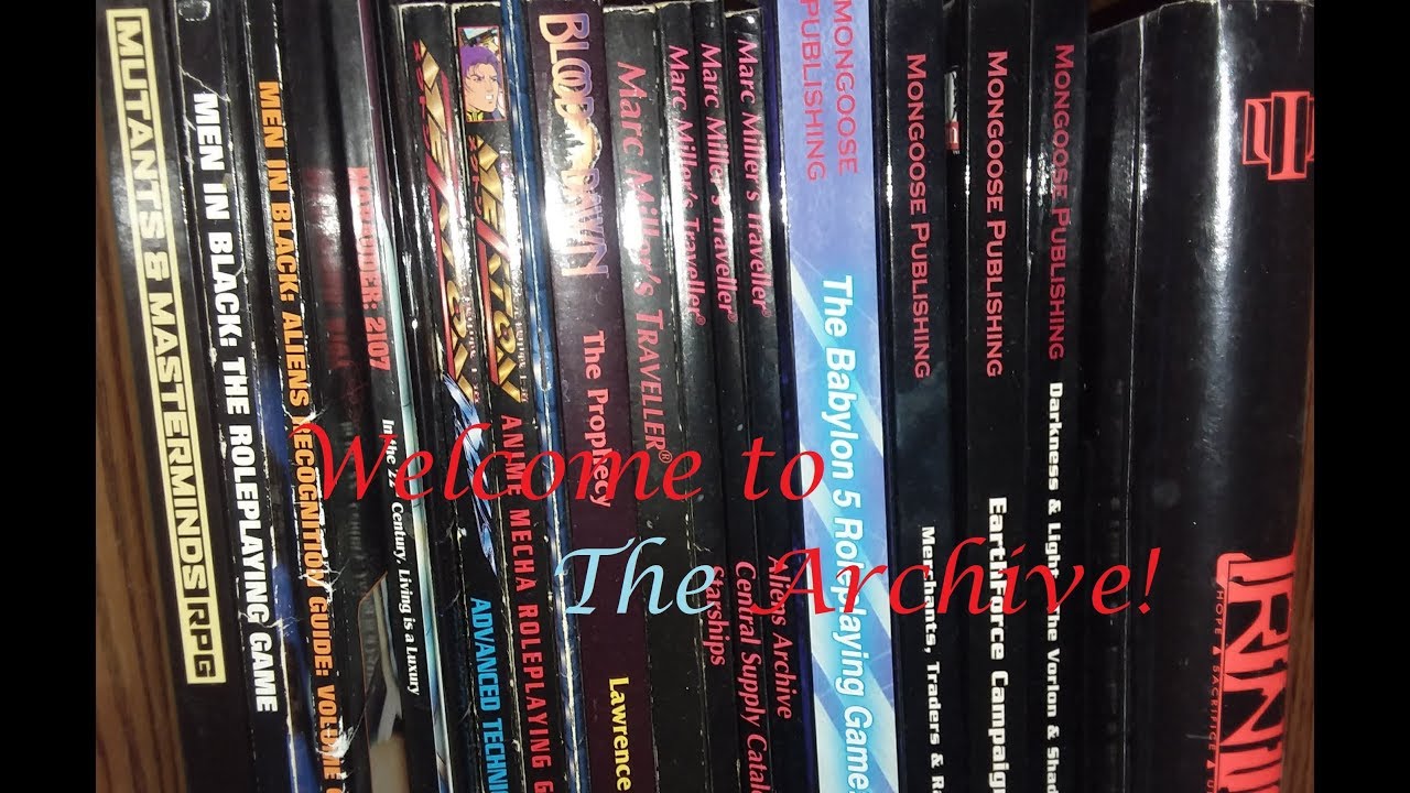 Archival GMing:  Shadowrun Basics