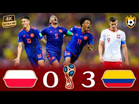 Colombia knock Poland out of World Cup with three devastating goals 🤯💥 ● Full Highlights 🎞️ | 4K