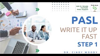 PASL  Write It Up Fast   Step 1