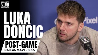 Luka Doncic Reacts to Dallas Mavs Coming Out Flat vs. LA Clippers & Mavs Game 1 Loss | Post-Game