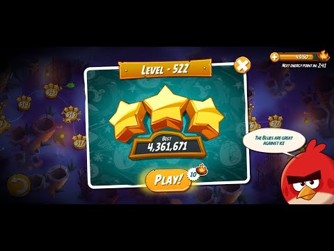 Angry Birds 2 | Rescuer | Level 522 | Hitting Fun | Angry Bird 2 Show