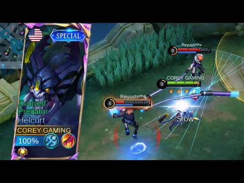 100% IMMORTAL HELCURT NEW 1 SHOT DEADLY BUILD (2026) #mlbb #helcurt 