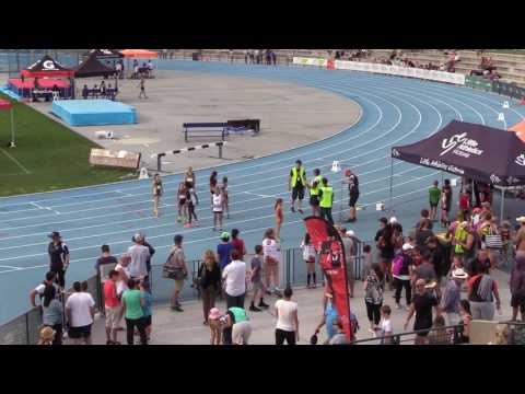 2017 STATE TRACK & FIELD CHAMPIONSHIPS: GIRLS U9 60M HURDLES FINAL // LAVicTV