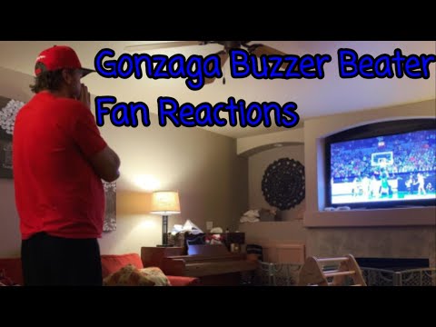 Best Fan Reactions Jalen Suggs Gonzaga Buzzer beater