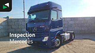 Tracteur routier Mercedes-Benz Actros 1946 4X2 Retarder Standklima ACC Navi PTO Alcoa's | Image 4 - Autoline