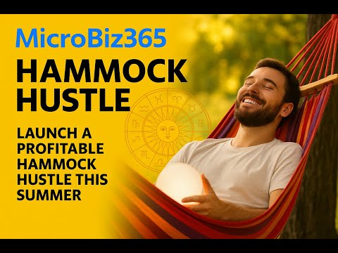 Hammock Business: Start This for Under £300 - low-cost business idea