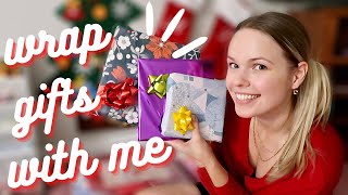 CHRISTMAS 2022 WRAP PRESENTS WITH ME | GIFT WRAPPING