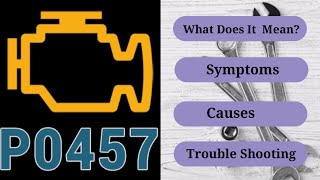 dtc p0457 quickly Fix