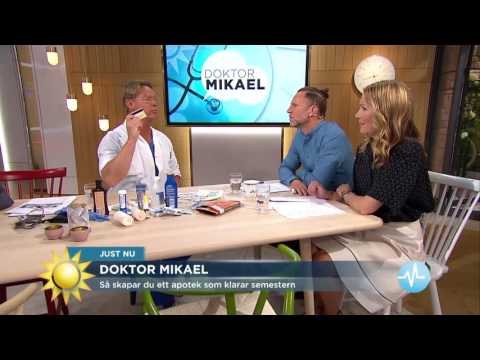 Doktor Mikael: det här bör du ha i ditt semesterapotek  - Nyhetsmorgon (TV4)