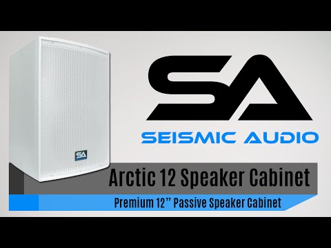 New SEISMIC AUDIO 12" White PA/DJ Speaker/Floor Monitor image 8