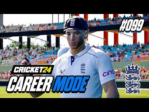 CRICKET 24 | CAREER MODE #99 | TEST DEBUT!