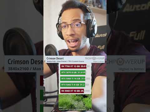 RX 9060 XT 16 🆚️ RTX 5060 TI 16 #pc #pcgaming