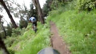 preview picture of video 'pista downhill calvario de metepec'