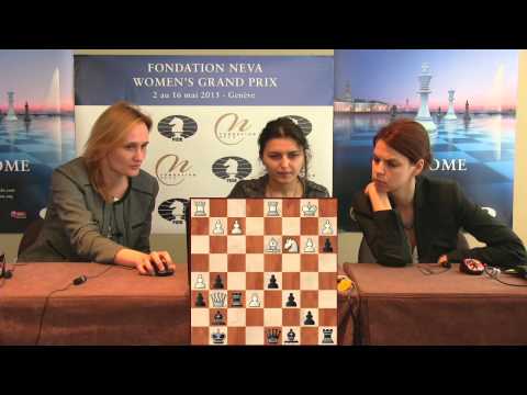 Press Conference Round 7: Viktorija Cmilyte (LTU) - Bela Khotenashvili (GEO)