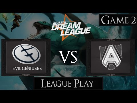 Dota 2 Evil Geniuses vs Alliance | DreamLeague Season 2