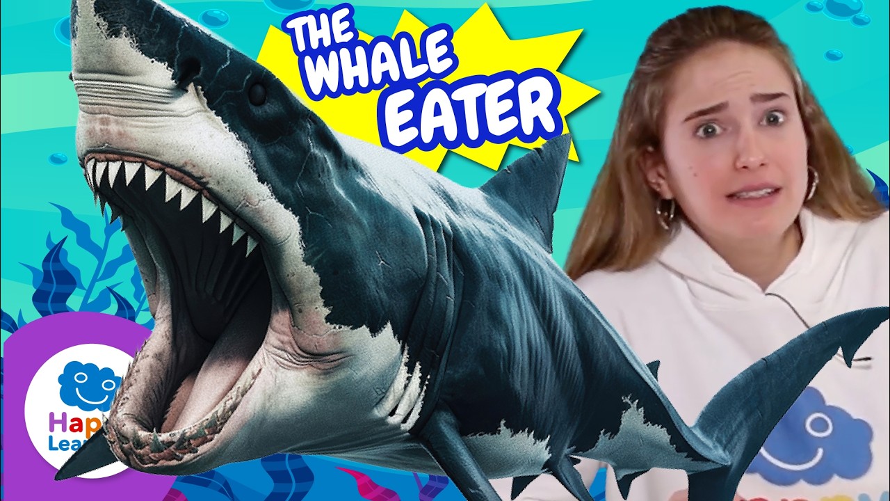 🦈 THE MEGALODON: THE FIERCEST SHARK IN HISTORY? | Educational Videos for Children | @HappyLearningEN