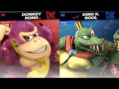 Super Smash Bros. Ultimate | Mixup Master (King K. Rool) vs Gamefry1 (Donkey Kong) | Set 1