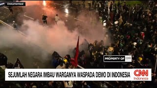 Download lagu Sejumlah Negara Imbau Warganya Waspada Demo di Indonesia mp3