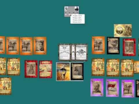 Playing Little Bighorn Rummy