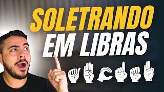 TREINE SUA DATILOLOGIA EM LIBRAS: +40 Palavras para TREINAR SOLETRAÇÃO MANUAL em Língua de Sinais