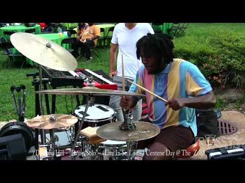 James Ross @ Dhoruba Hill - "Drum Solo / Centene Day @ The Zoo" - www.Jross-tv.com (St. Louis)