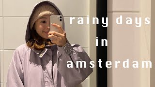 オランダ生活 | いつかの雨の日の様子☔️, ヴィンテージショップ🎀 ,バースディディナー🕯🍰
