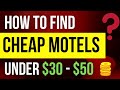 Top 10 Cheap Motels Near Me for Tonight Under $30, 40, 50 Per Night