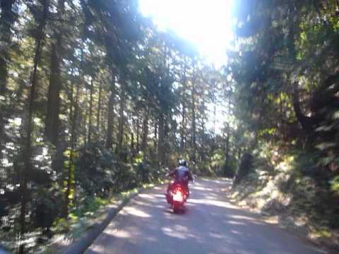 2012紅葉　のんびりツーリング　★★奥武蔵グリーンライン【埼玉県】HONDA XR250　onboard　2012.11.18