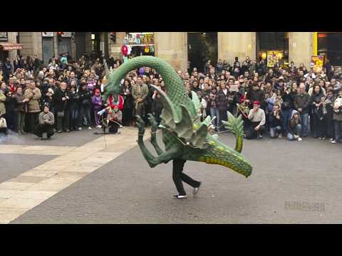 Lluïment del Seguici Festiu de Reus - Festes de Santa Eulàlia de Barcelona (17/2/2013)