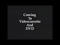 Coming To Videocassette And DVD 2002