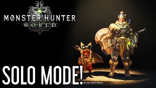 How to Play Single Player in Monster Hunter: World