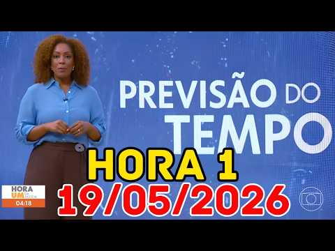 ALERTA HOJE: Frente Fria Traz Chuva no RJ e Frio no Sudeste e Sul | Previsão do Tempo Hora 1 19/05