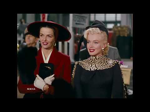 Marilyn Monroe and Jane Russell - Gentleman Prefer Blondes 1953