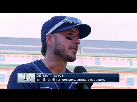 TB@BAL: Joyce on his career day at the plate