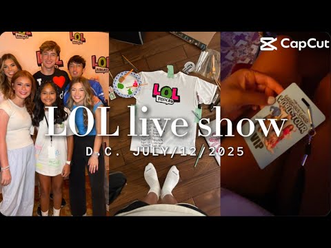 LOL live show in D.C. @LOLPodcast-Show @harperzilmer @cashandkate @thekenziebree