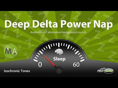 Deep Delta Power Nap Improve Memory, Problem Solving  Isochronic Tones, Deep Ambience