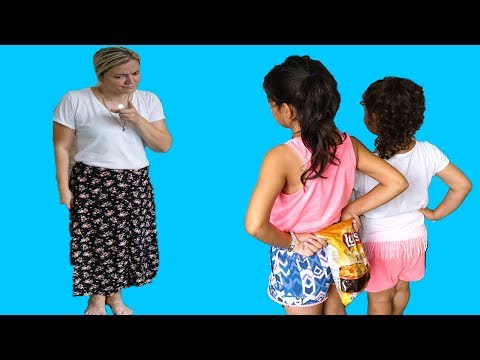 Masal,Öykü and Mommy Hide and Seek - Johny Johny Yes Papa Fun Kids