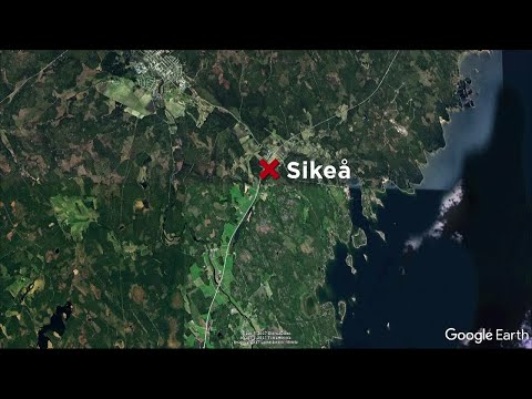 Allvarlig trafikolycka på E4:an nära Robertsfors, norr om Umeå under torsdagsnatten. - Nyheterna (TV