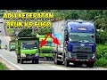 ADU SPEED SKILL DRIVER MOBIL TRUK FUSO HINO Vs MOBIL TRUK FUSO UD QUESTER DI TANJAKAN