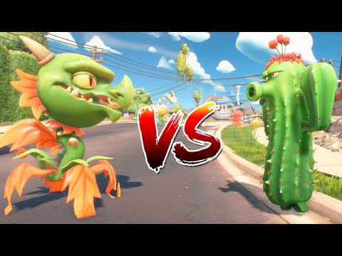 BOCA DE DRAGON VS CACTUS | Plants Vs Zombies: Battle For Neighborville