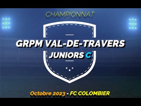 Juniors C : Grpm Val-de-Travers I - FC Colombier